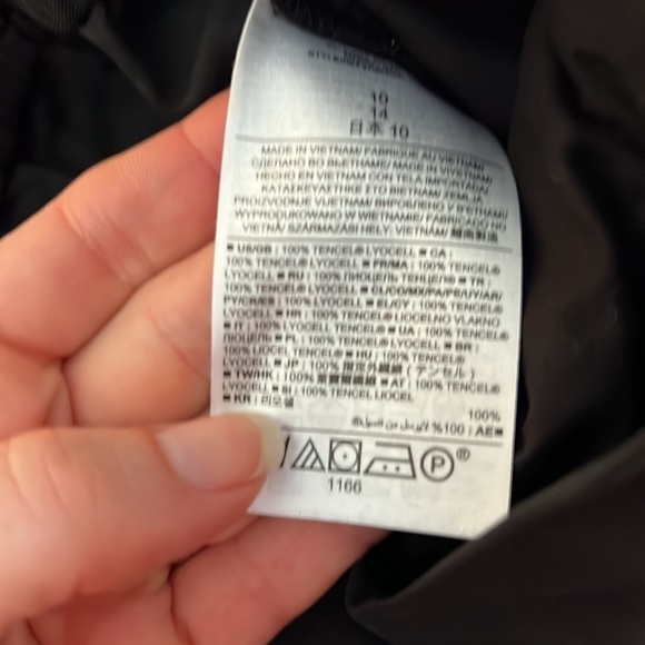 GAP Tencel Elastic Waist with Zipper Fly Pants Sz 10 - Picture 12 of 13